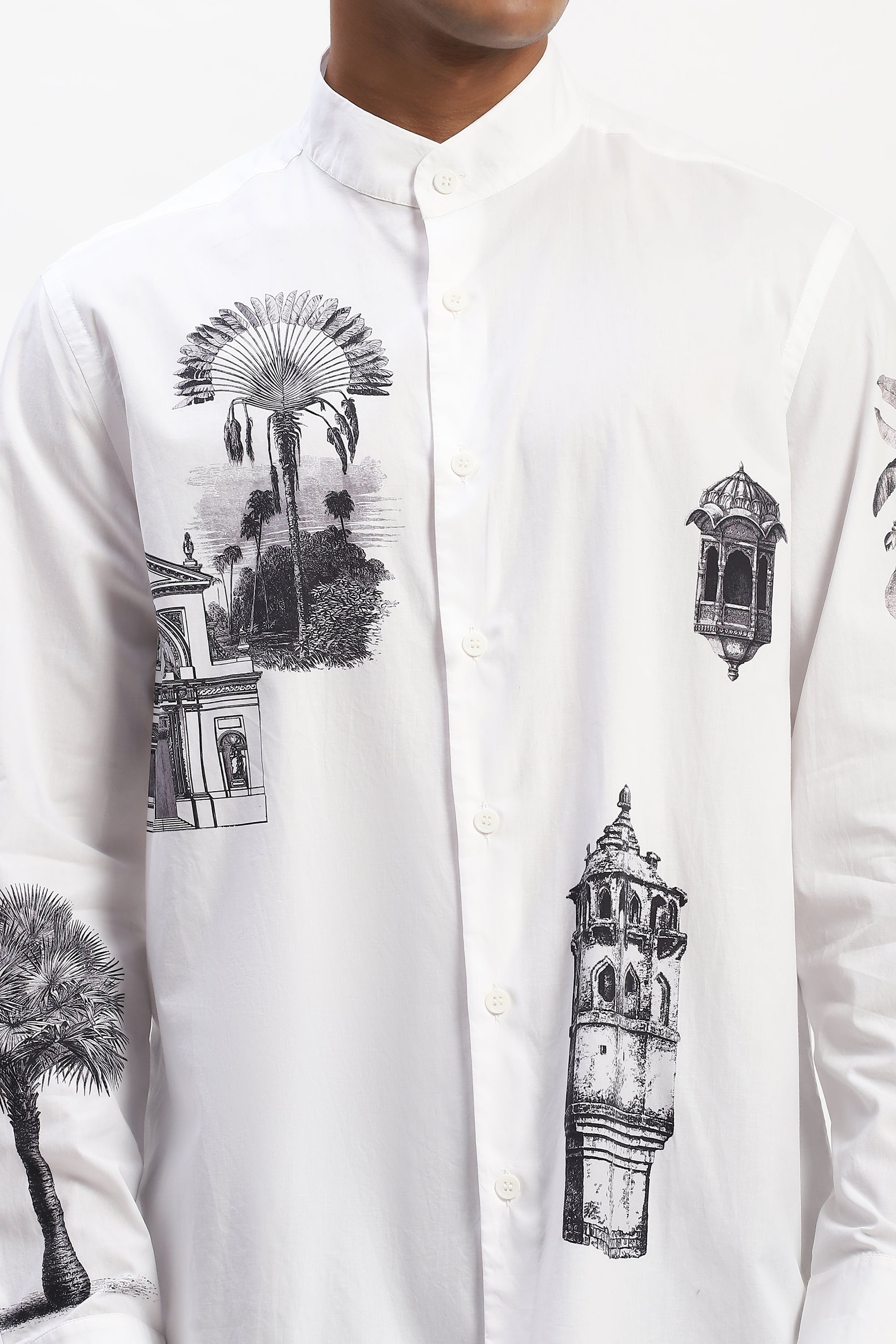 Architecture Print Shirt