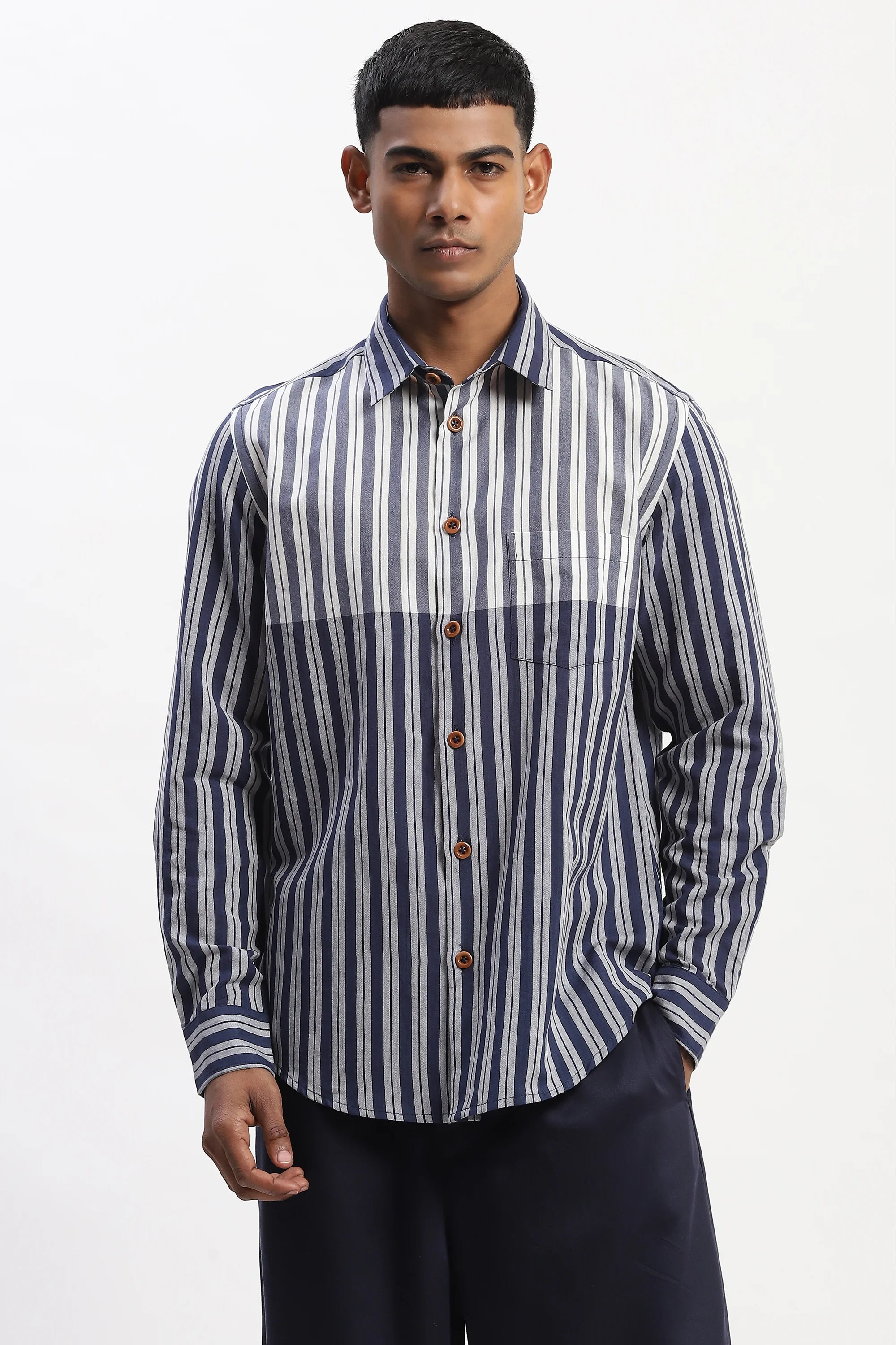 Engineered Dual Woven Shirt
