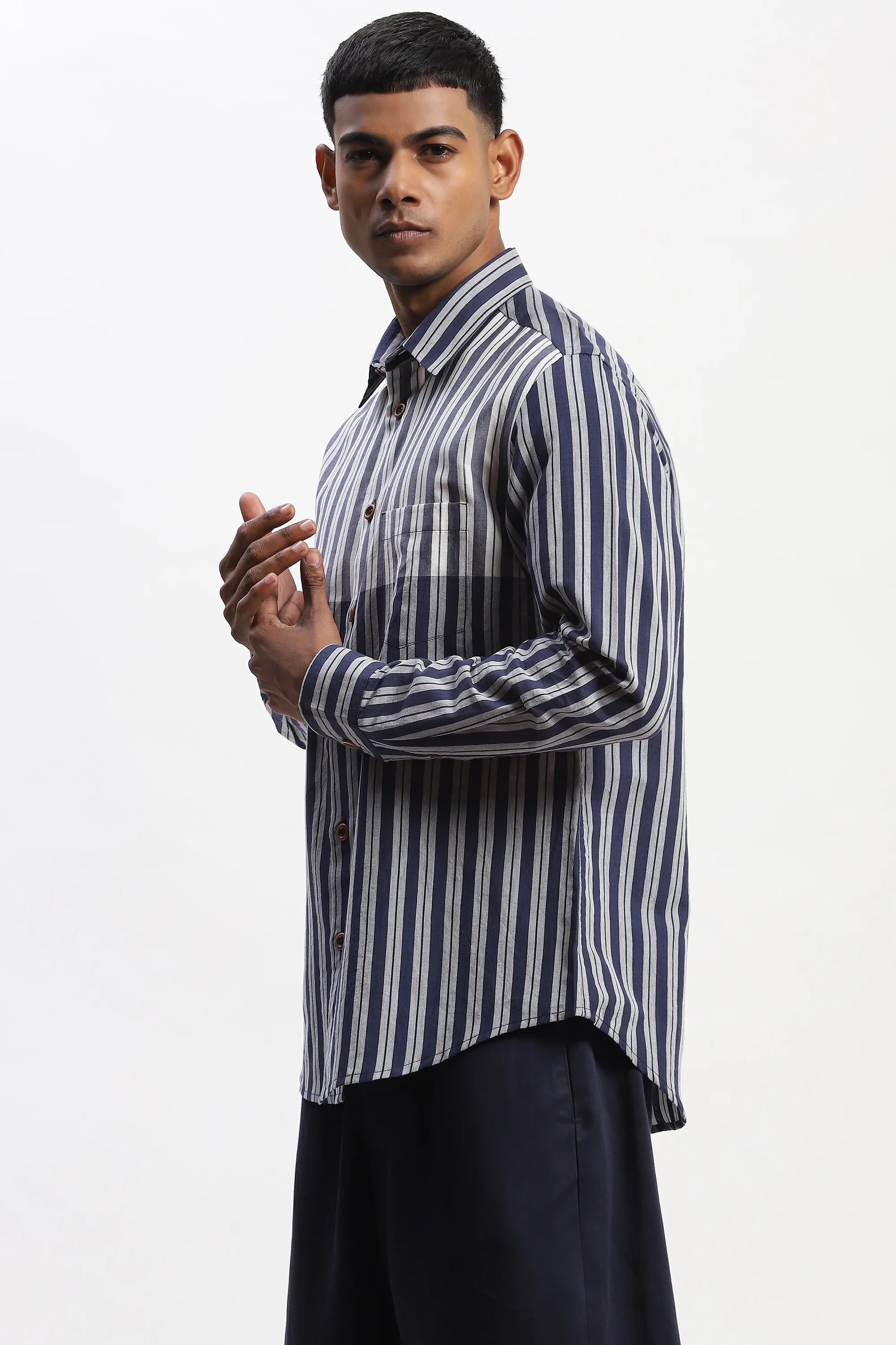 Engineered Dual Woven Shirt