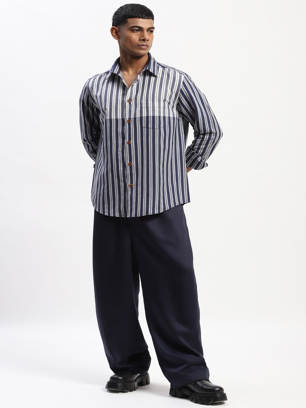Engineered Dual Woven Shirt