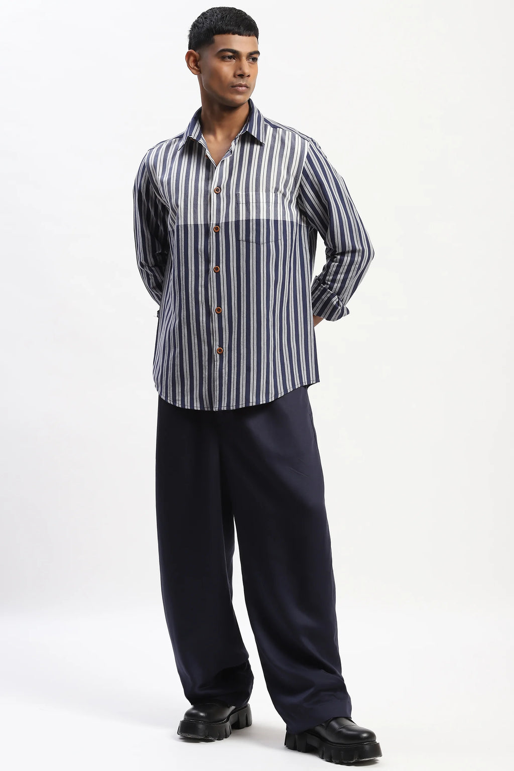 Engineered Dual Woven Shirt