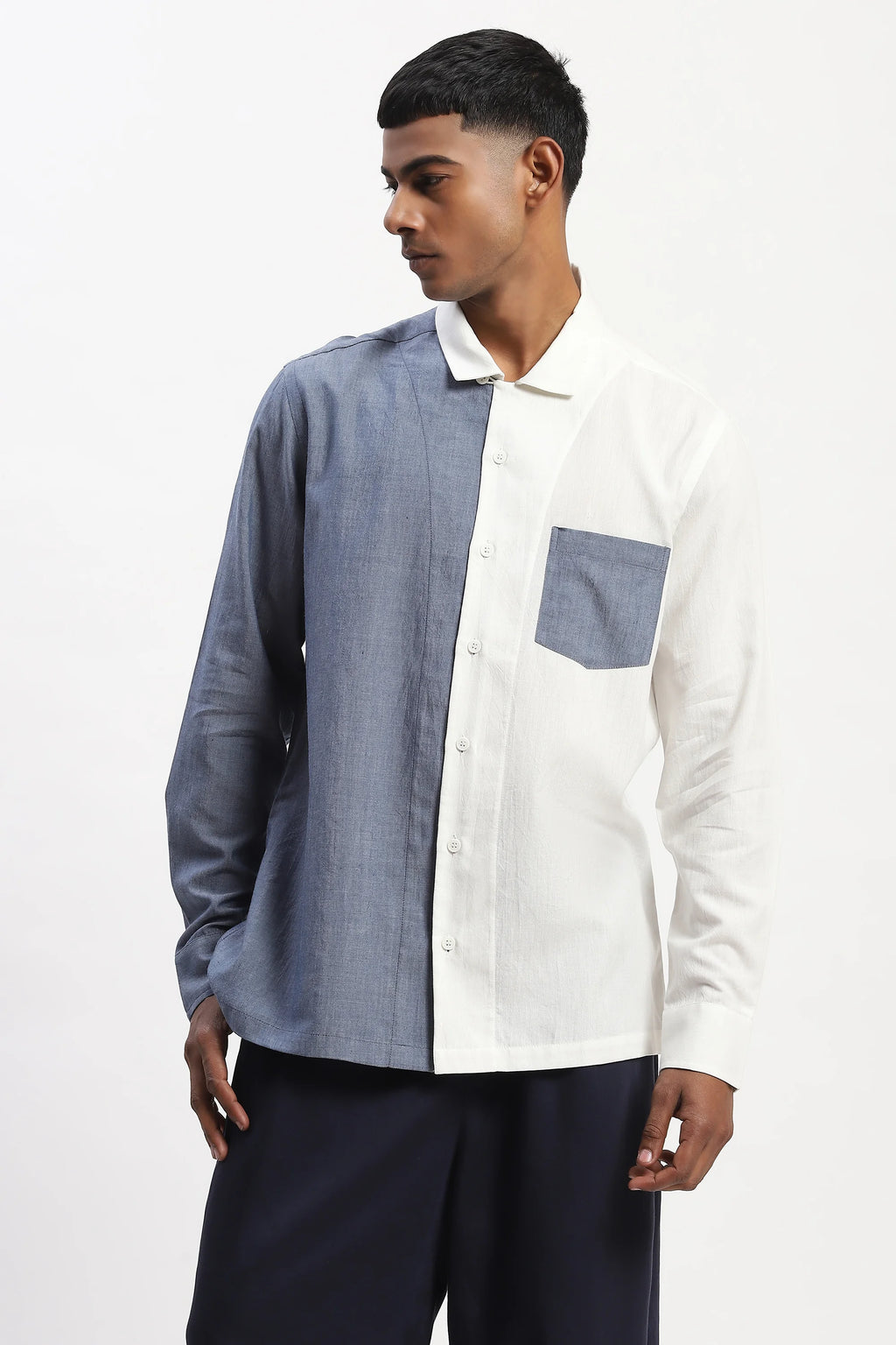 Engineered Dual Woven Shirt