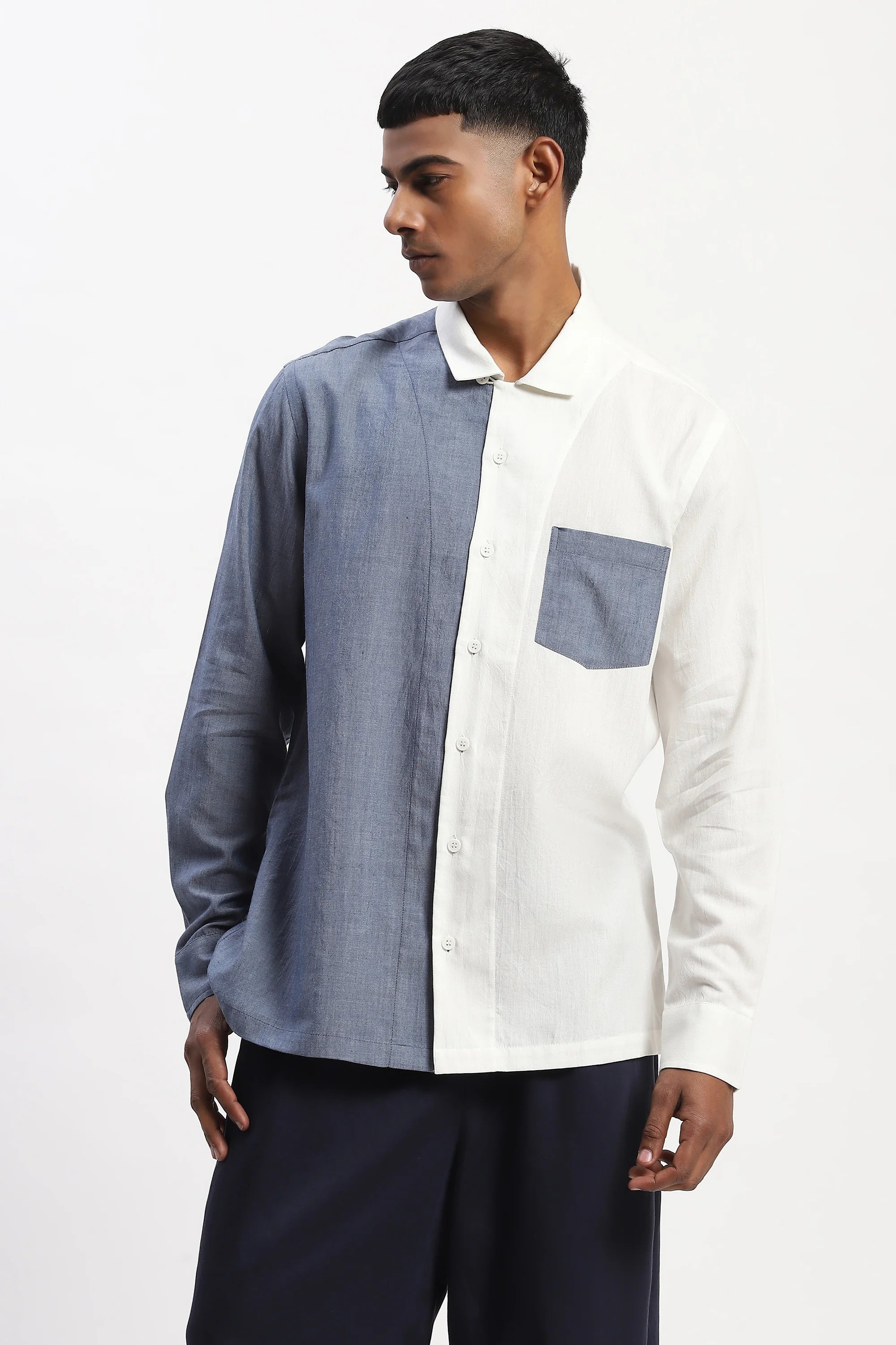 Engineered Dual Woven Shirt