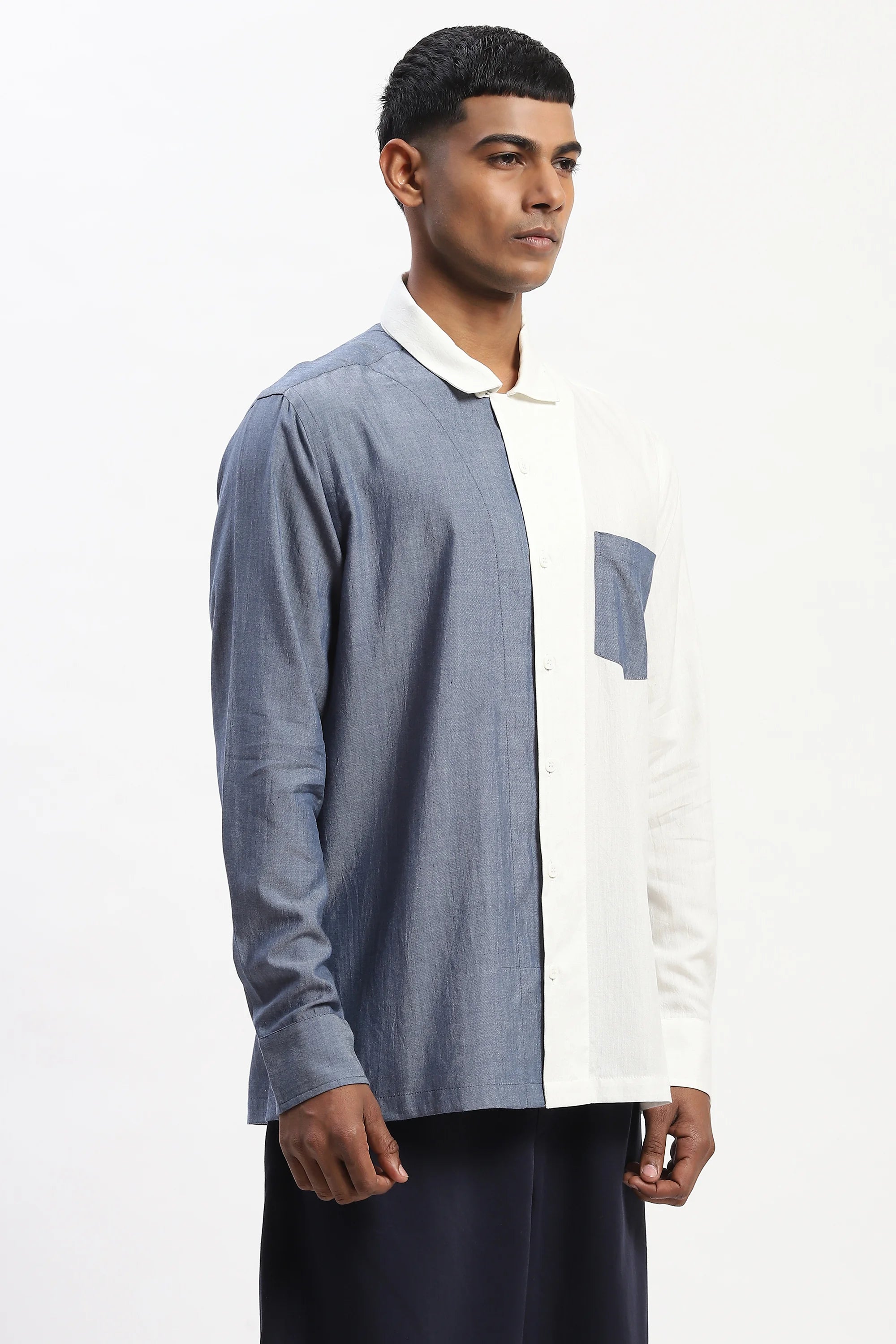 Engineered Dual Woven Shirt
