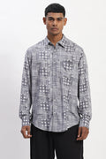 Handpainted Checks Shirt