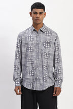 Handpainted Checks Shirt