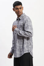 Handpainted Checks Shirt