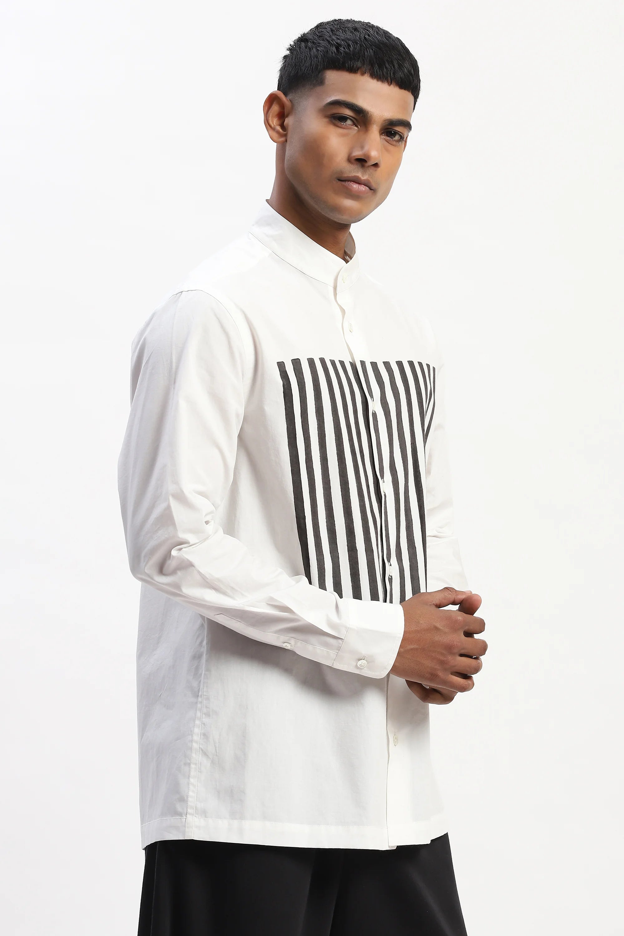 Engineered Blockprint Shirt