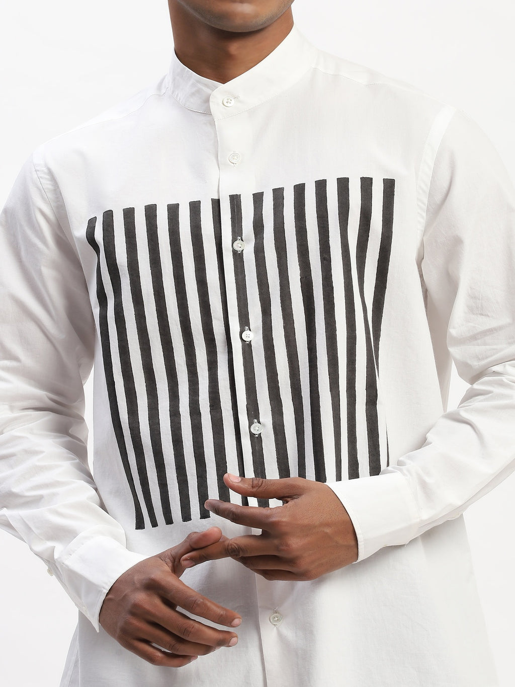 Engineered Blockprint Shirt