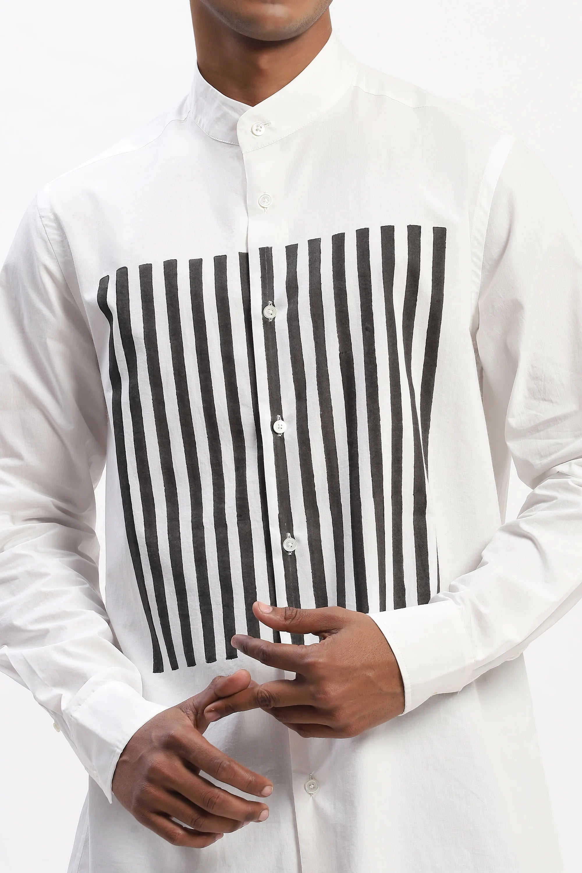Engineered Blockprint Shirt