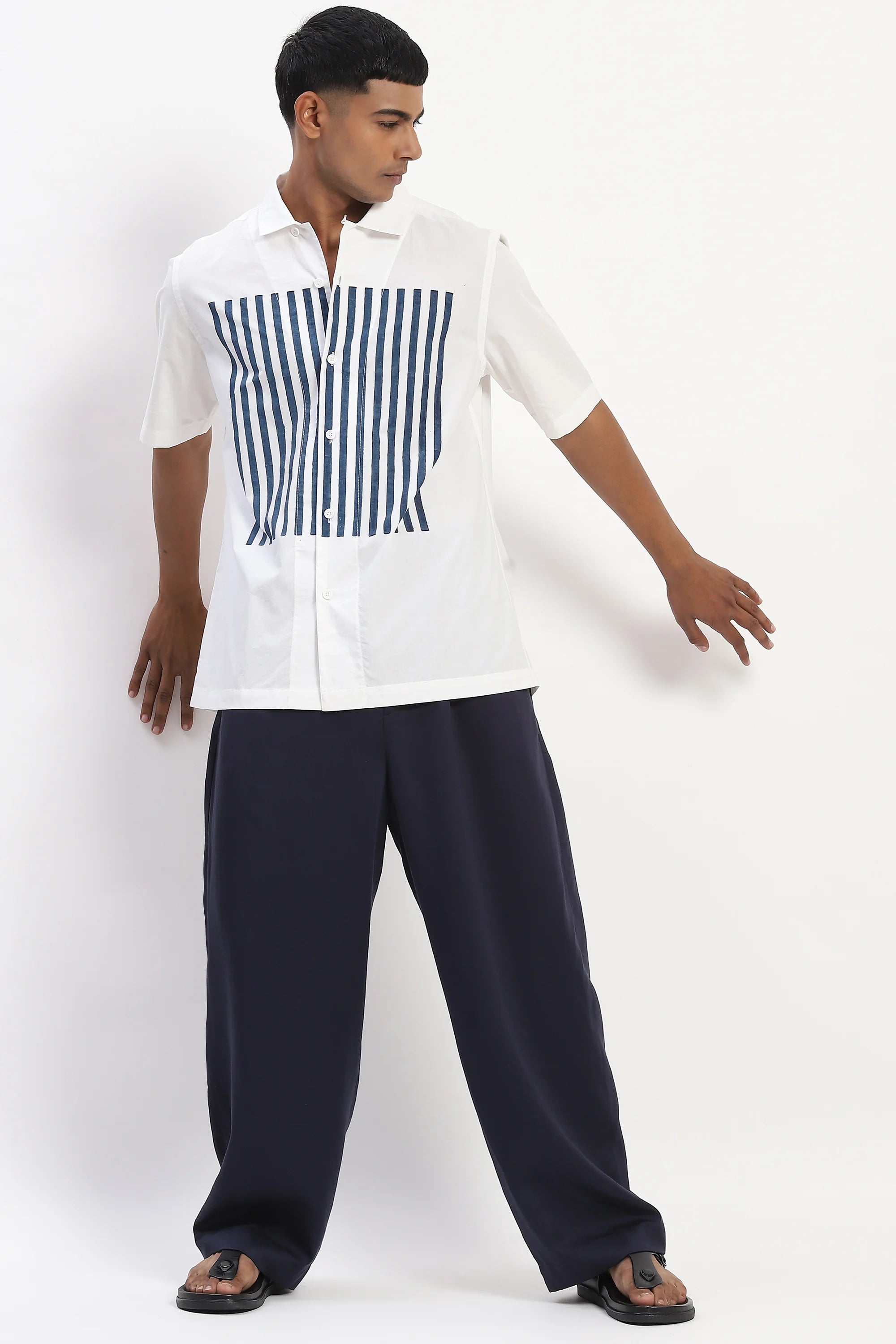 Engineered Blockprint Shirt