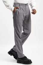 Diagonal Print Trouser