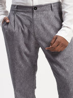 Diagonal Print Trouser