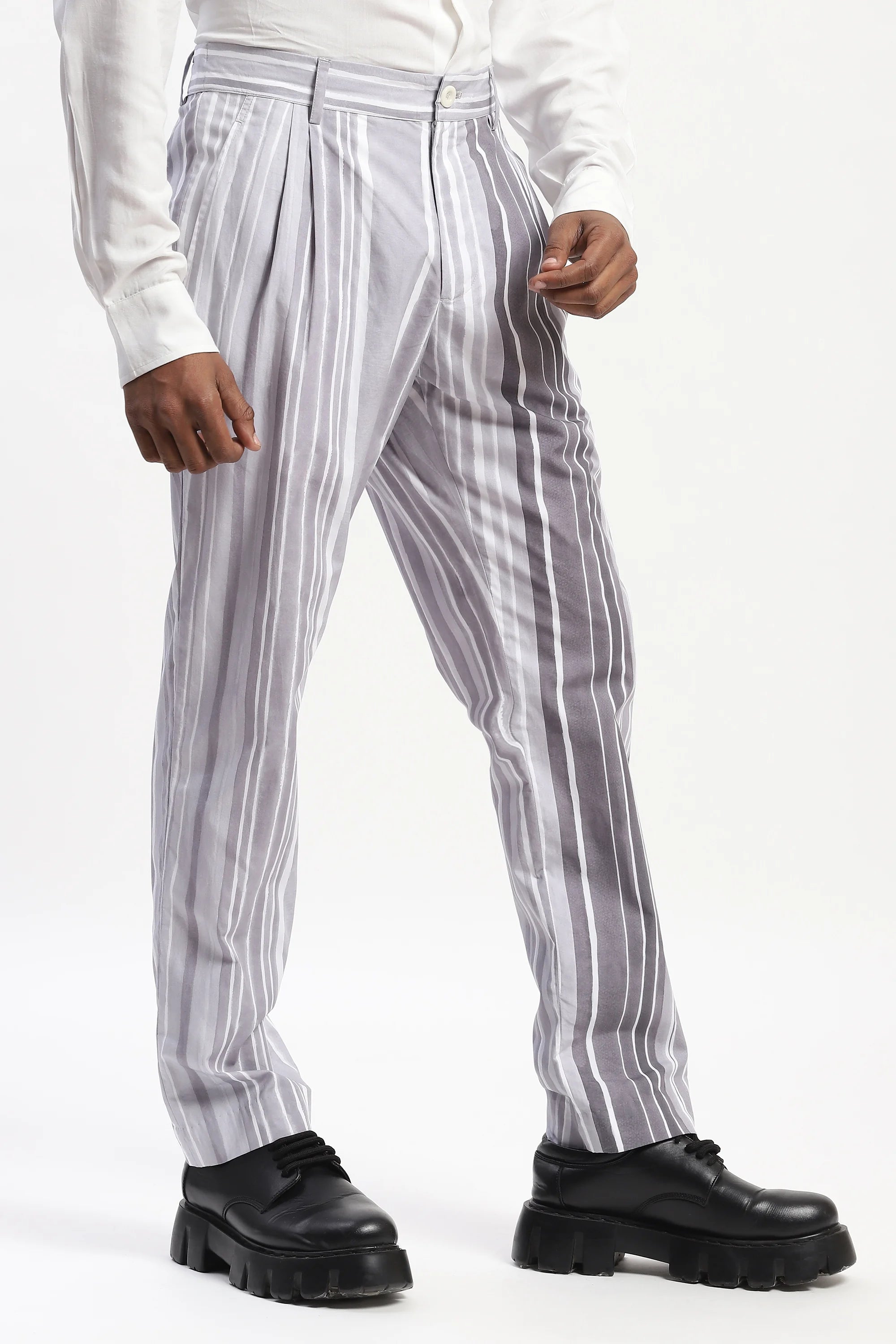 Watercolour Stripes Trouser