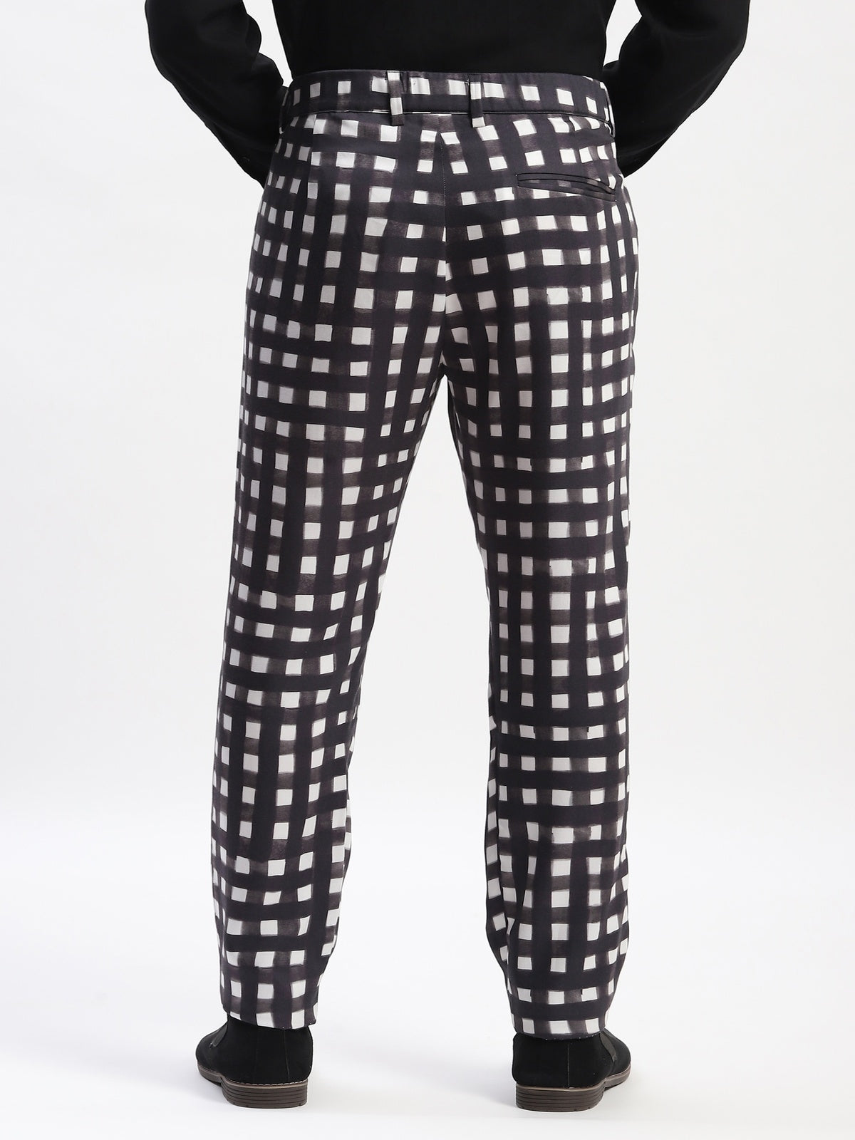 Watercolour Checks Trouser