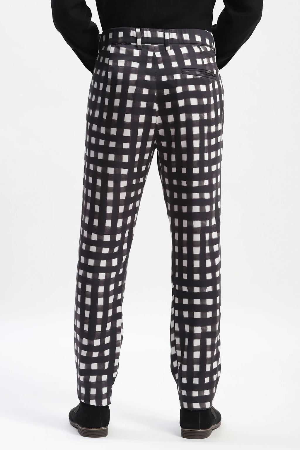 Watercolour Checks Trouser