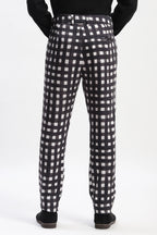 Watercolour Checks Trouser