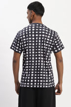 Watercolour Checks T-Shirt