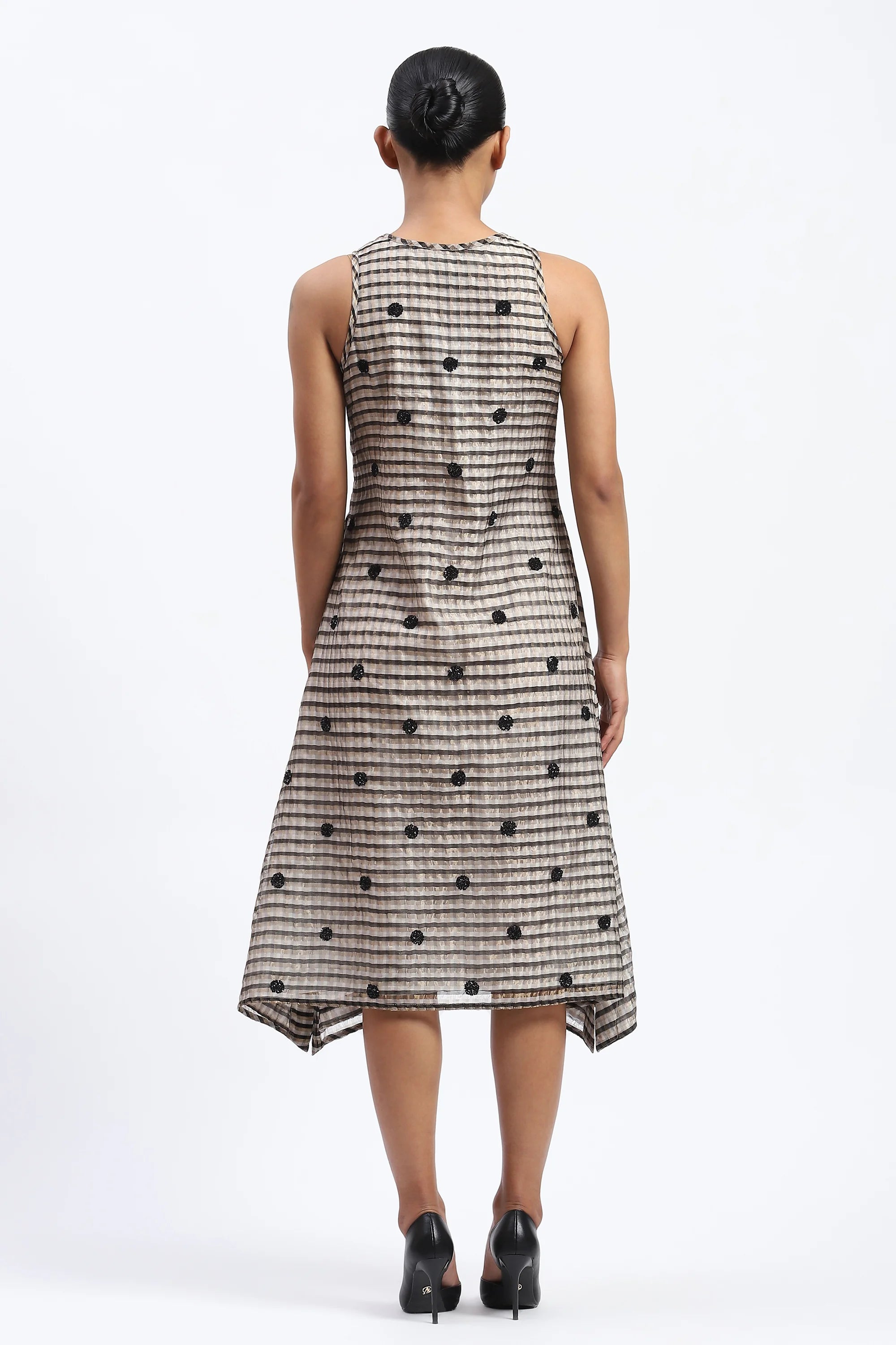 Neutral Maheshwar Dress