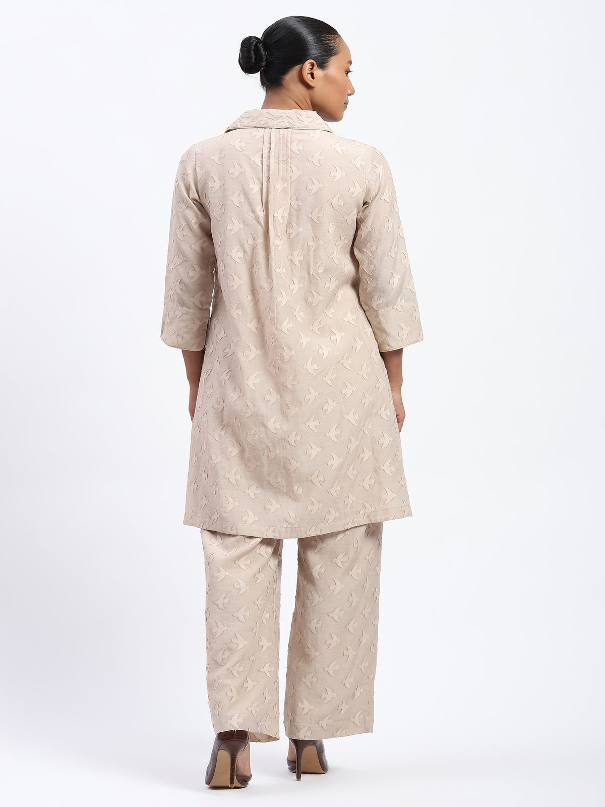 Bird Cutwork Dress