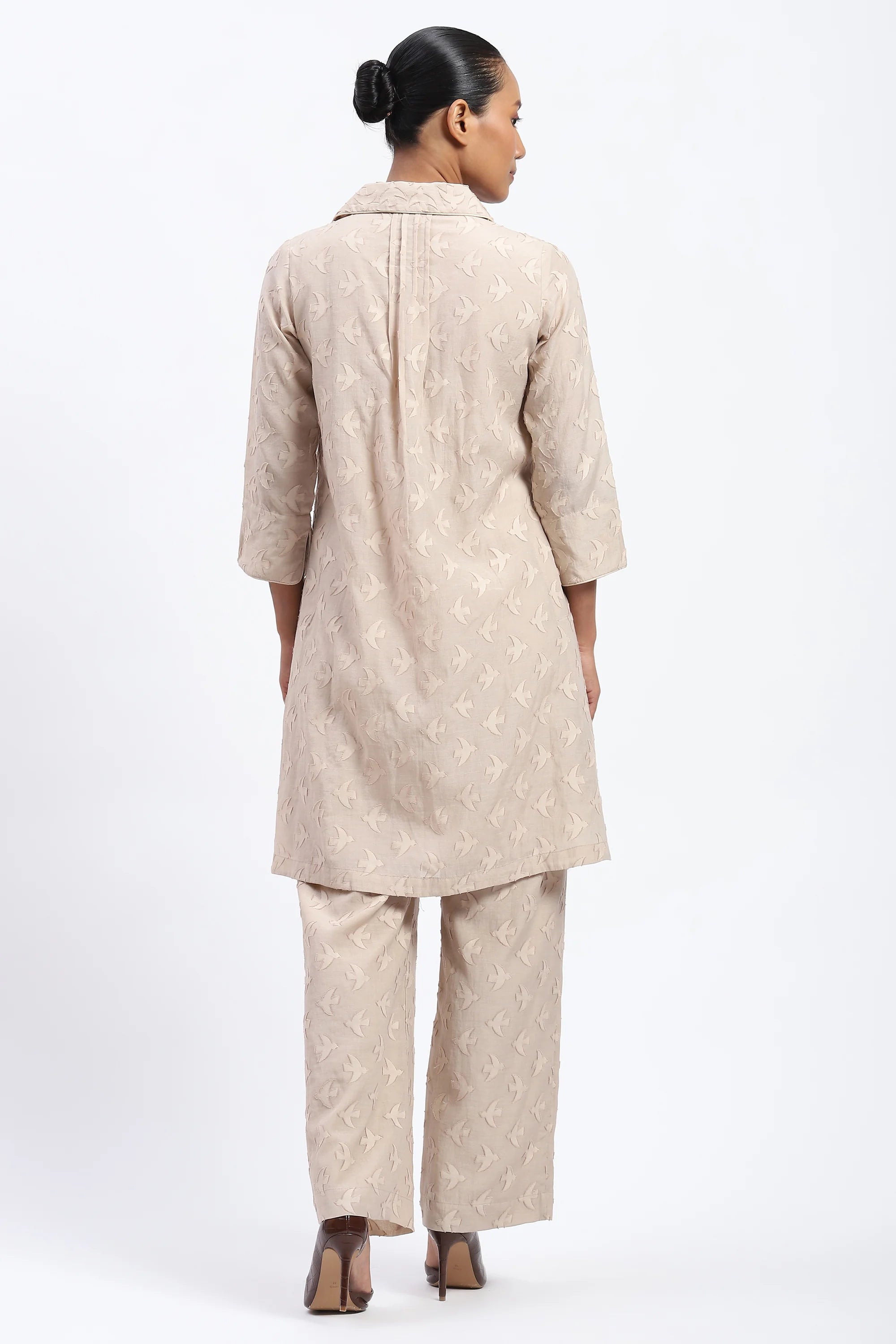 Bird Cutwork Dress