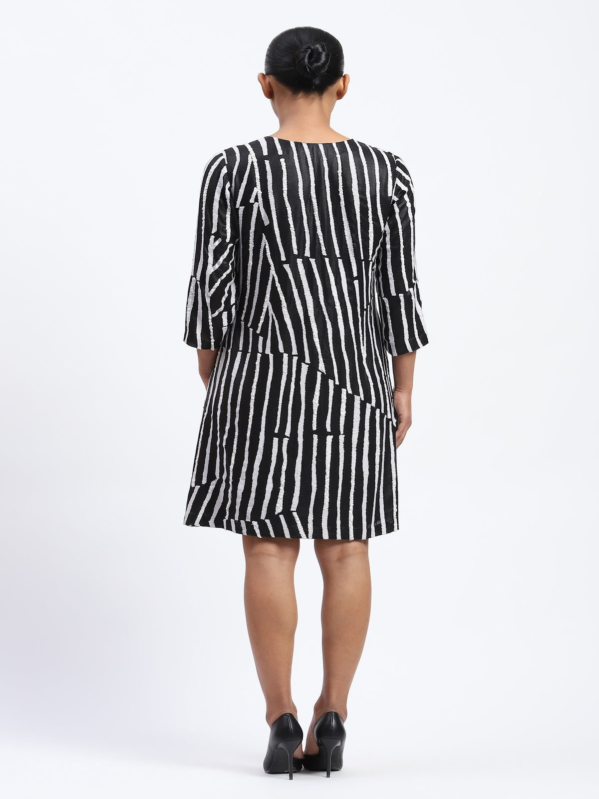 Broken Stripes Dress