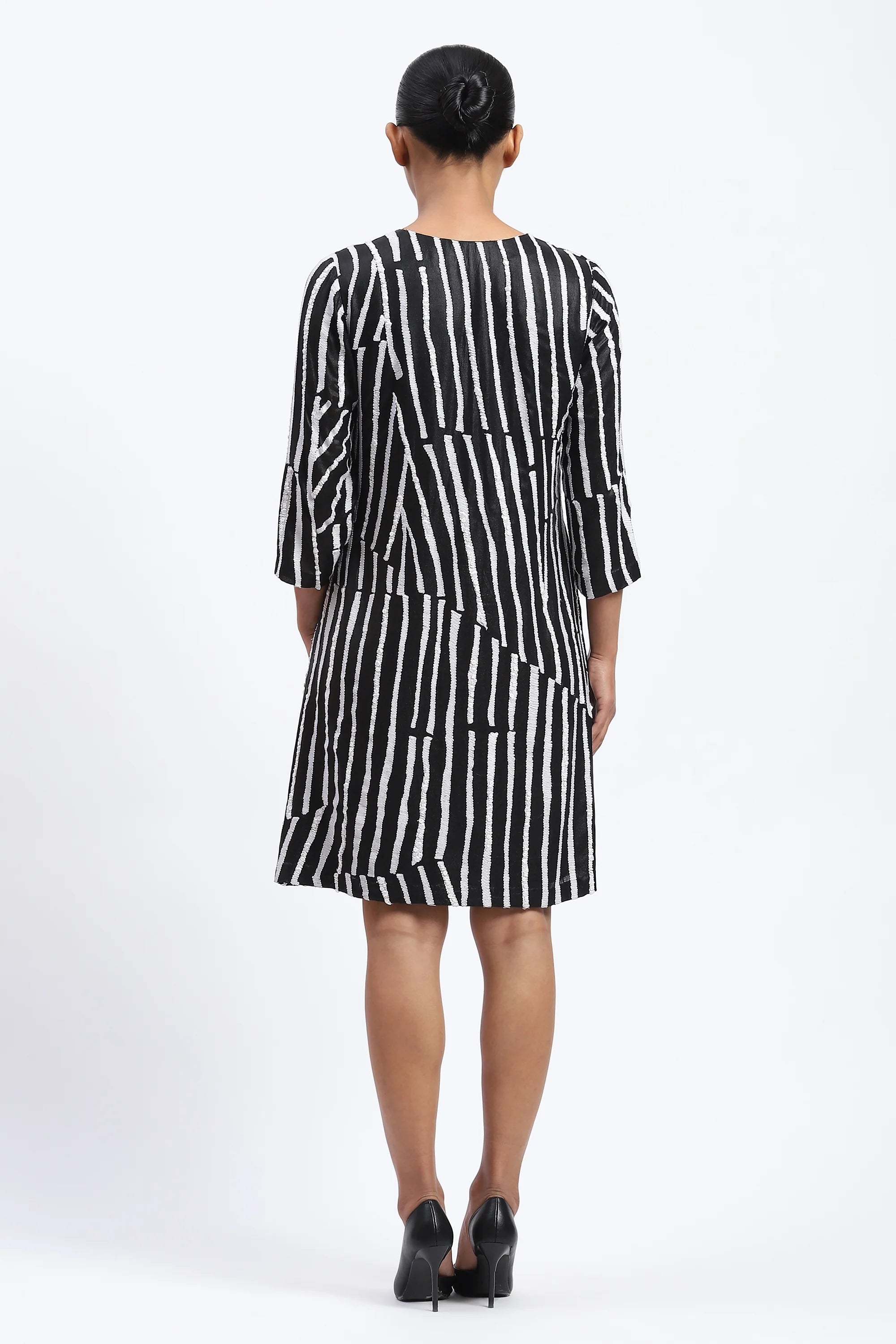 Broken Stripes Dress