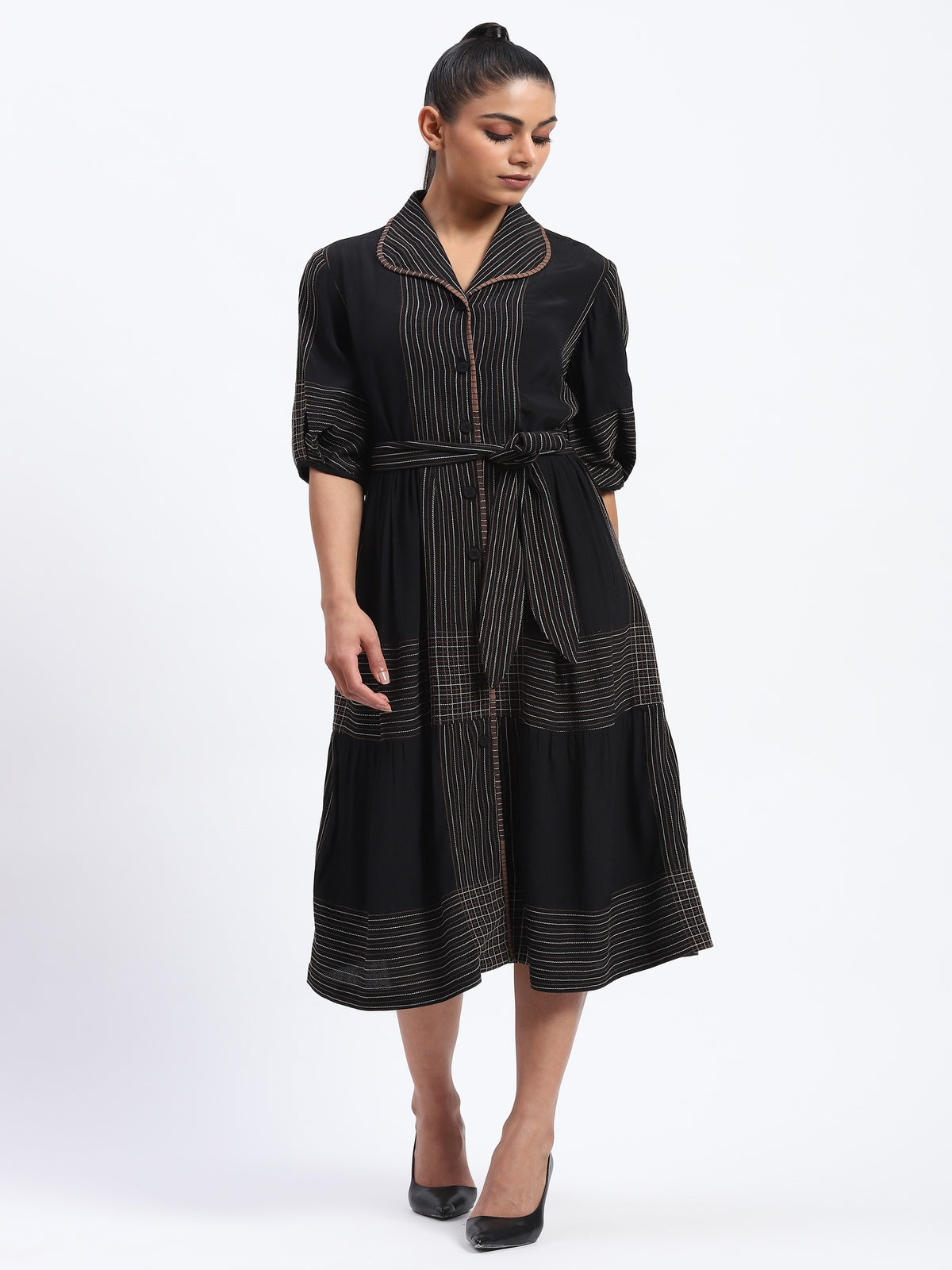 Trapunto Dress