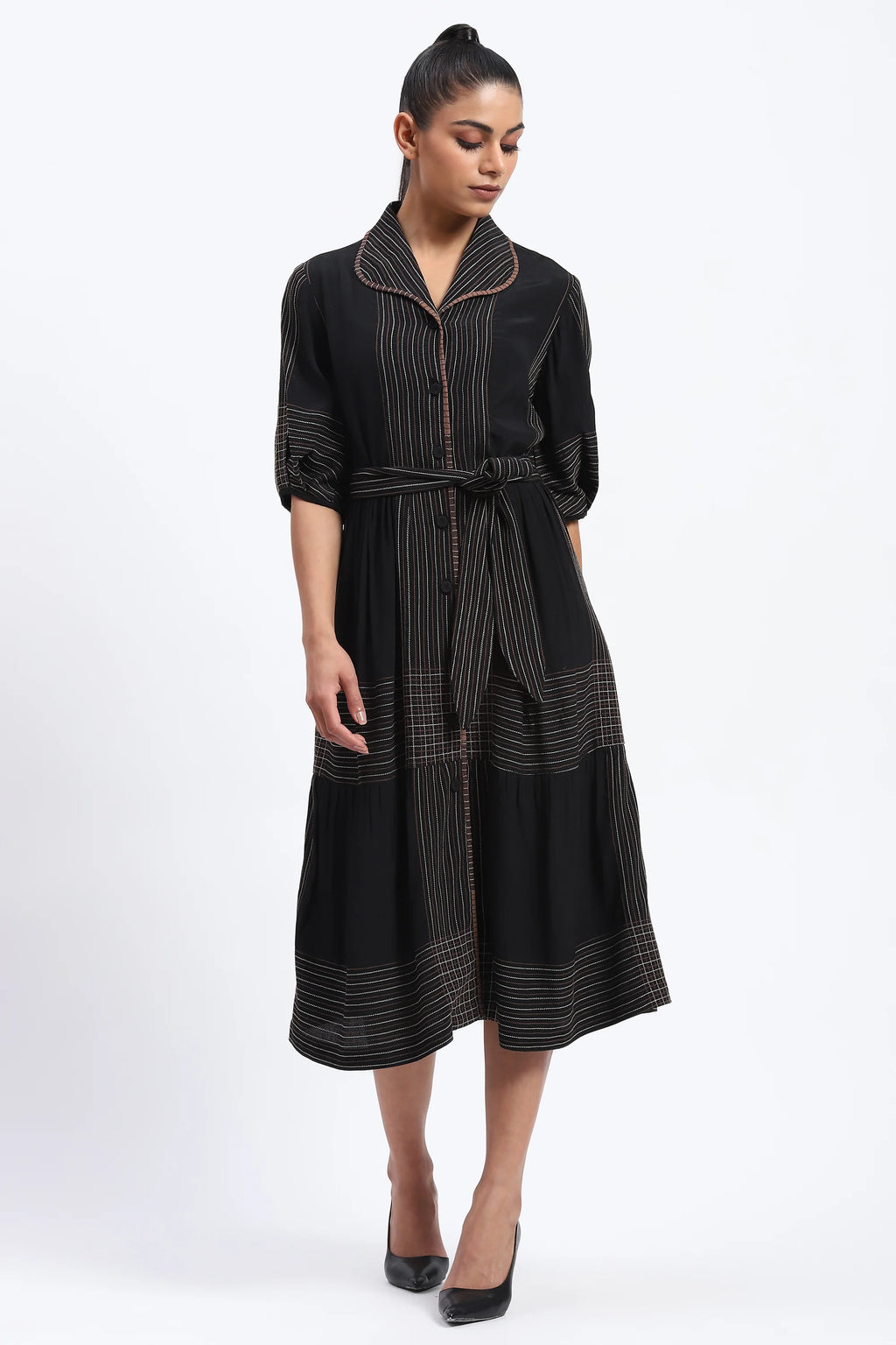 Trapunto Dress