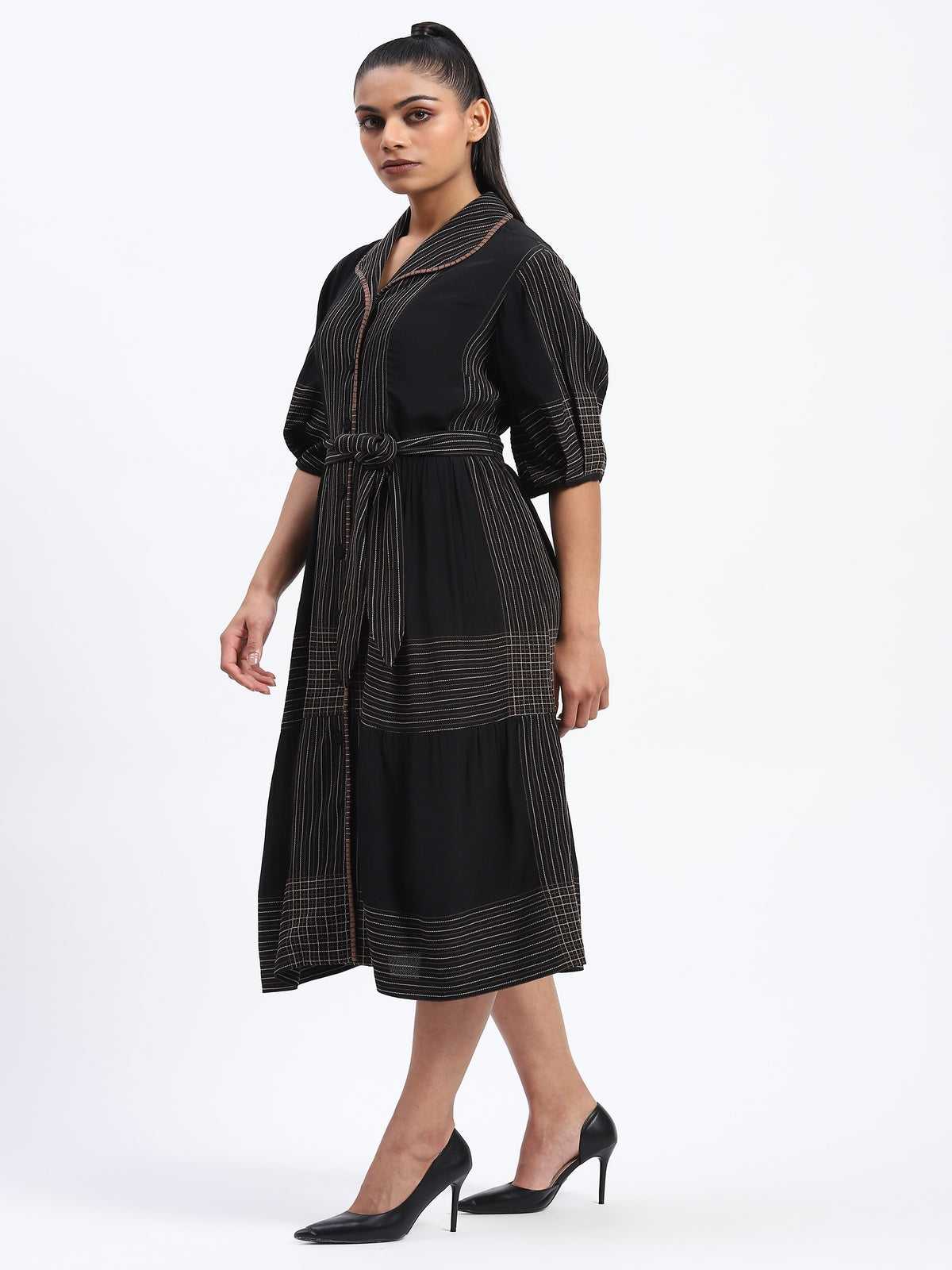 Trapunto Dress