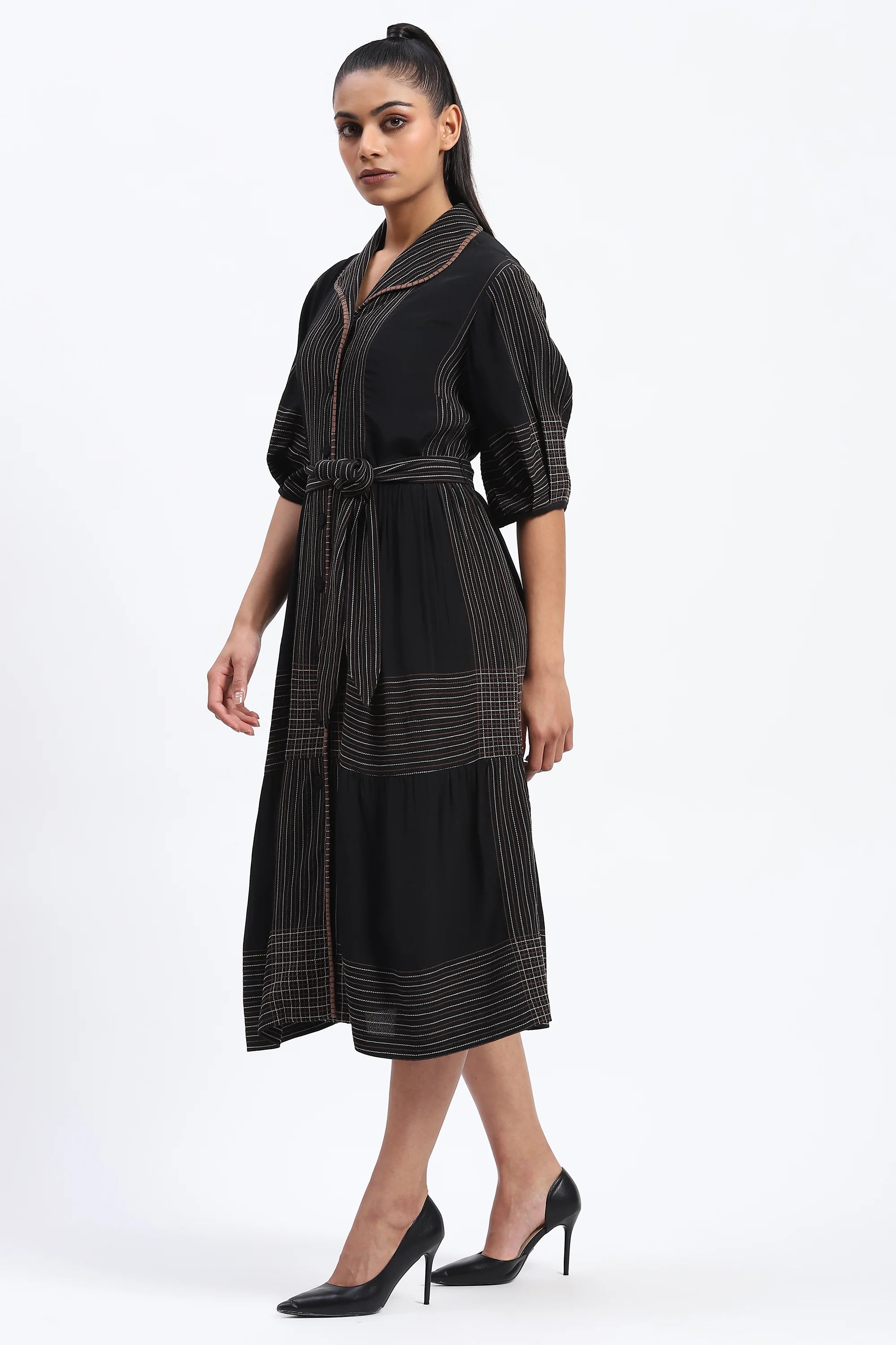 Trapunto Dress
