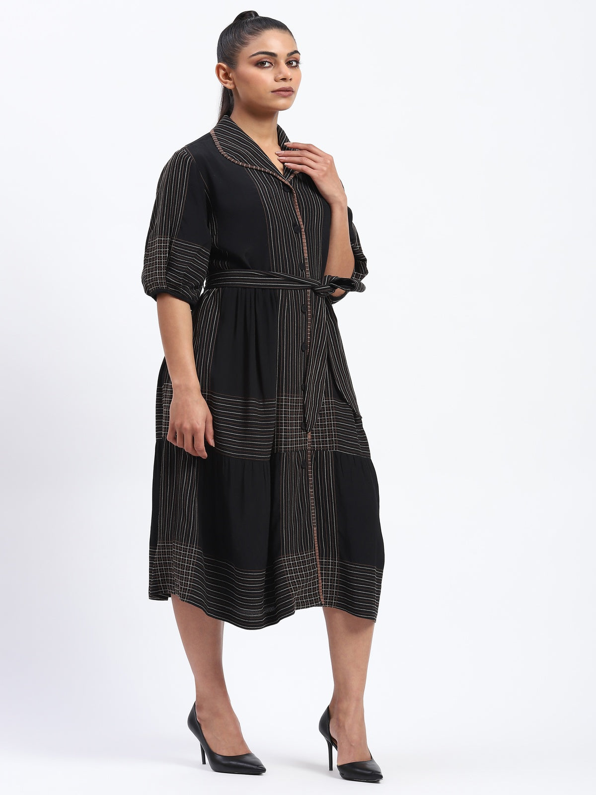 Trapunto Dress