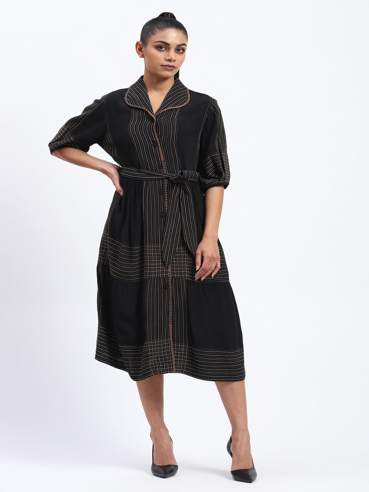 Trapunto Dress
