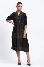 Trapunto Dress