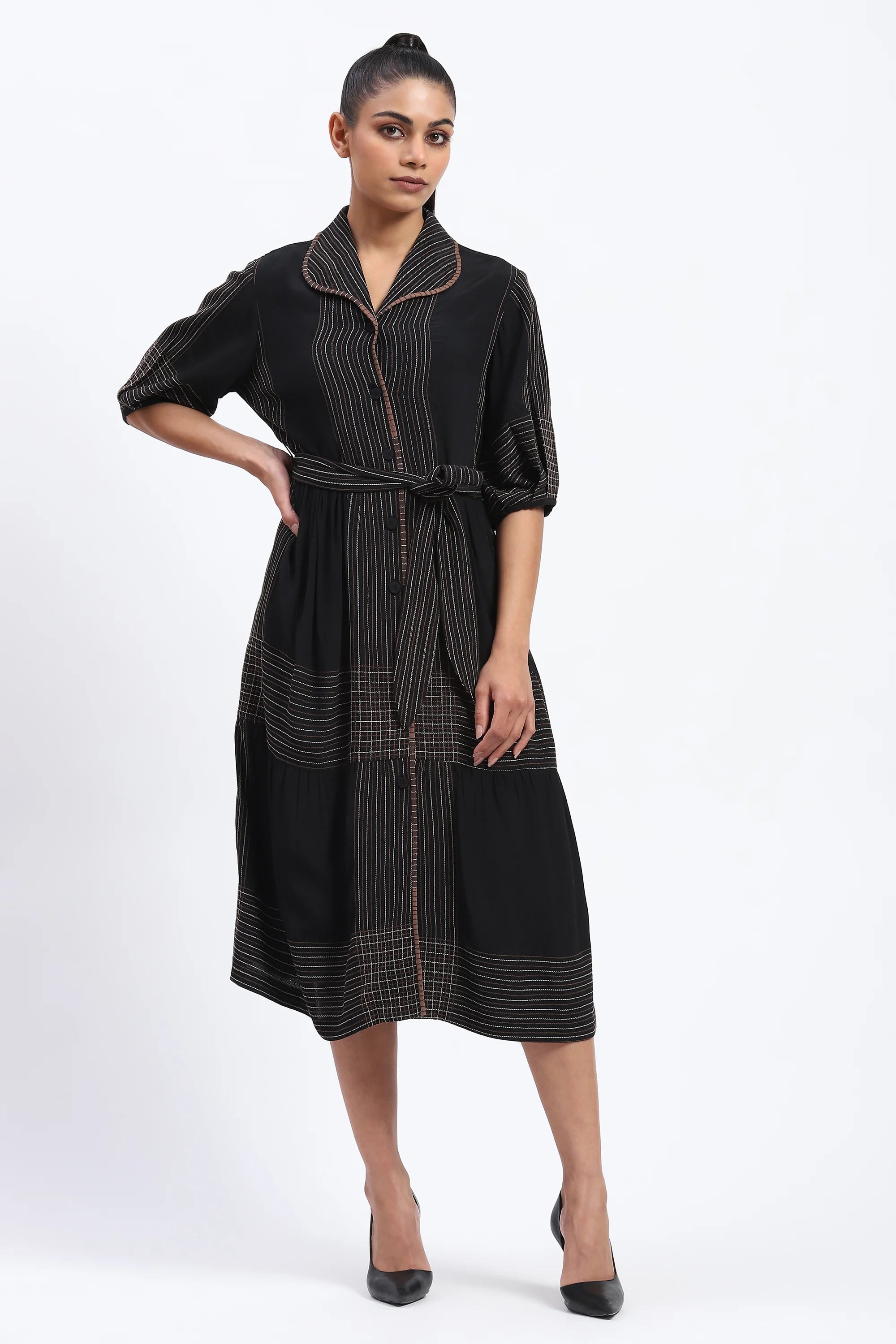 Trapunto Dress