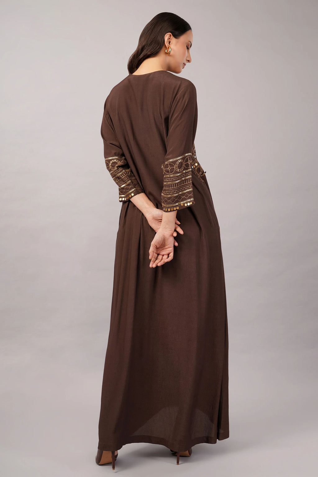 Tribal Zari Embroidery Kaftan