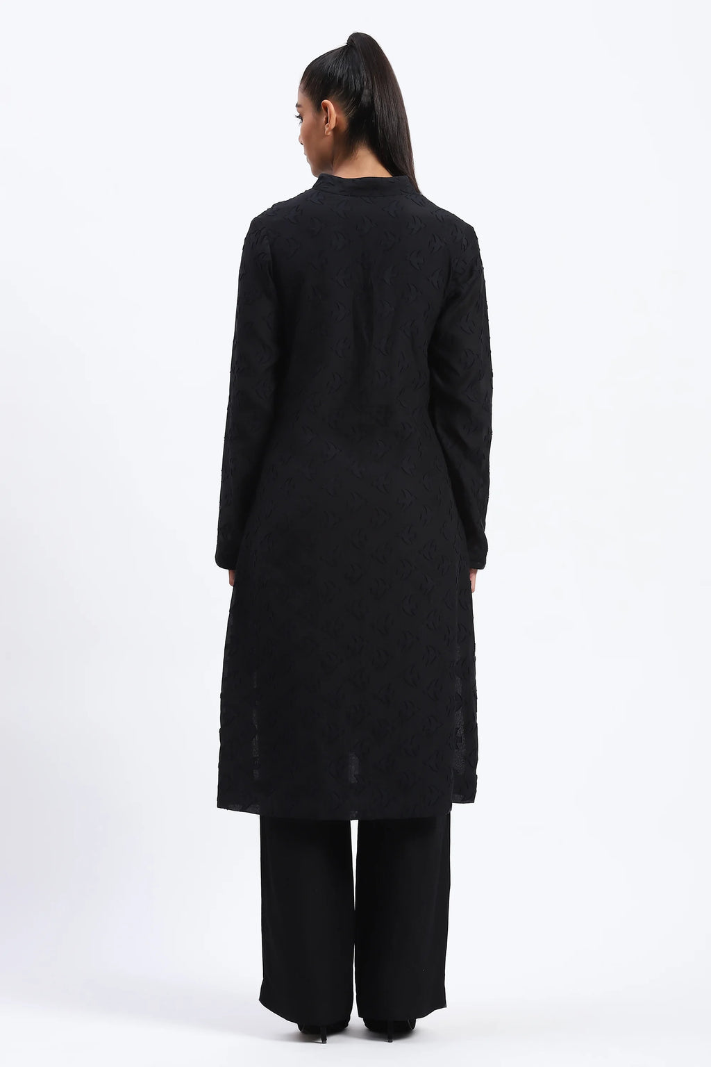 Bird Cutwork Kurta