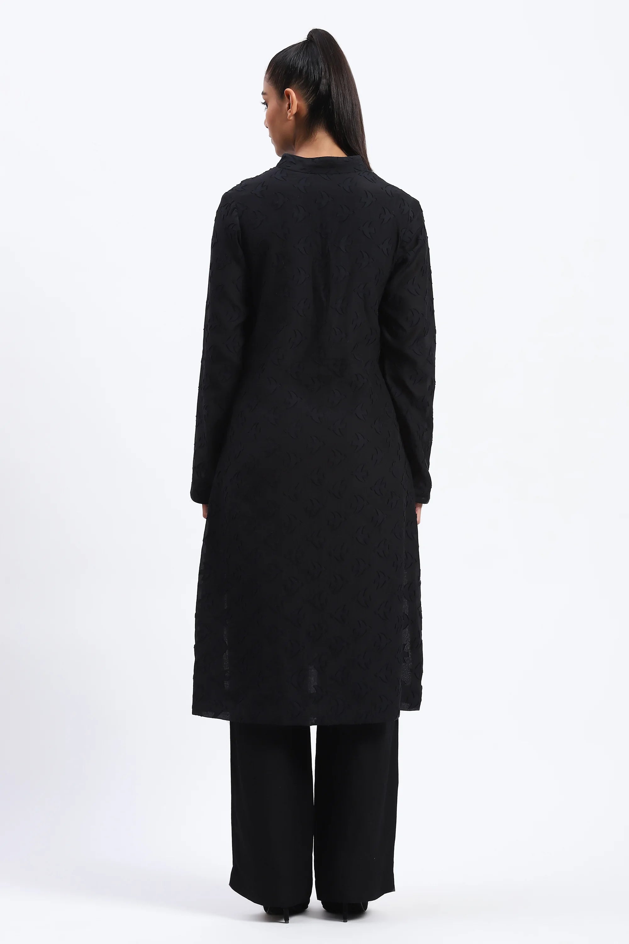 Bird Cutwork Kurta