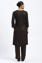 Gold Foil Beaded Kurta