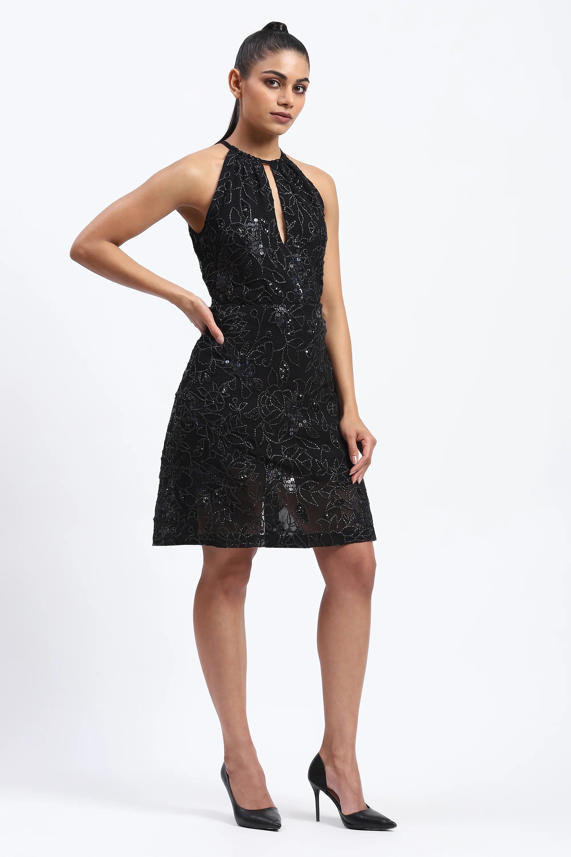Recycled Polybag Applique Dress