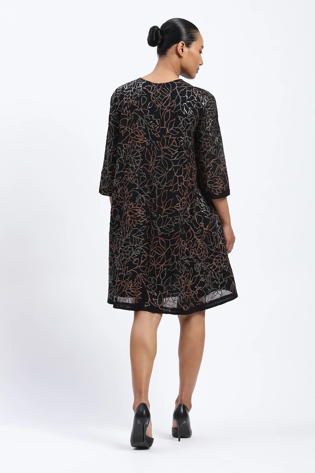 Recycled Cassette Tapes Chintz Dress