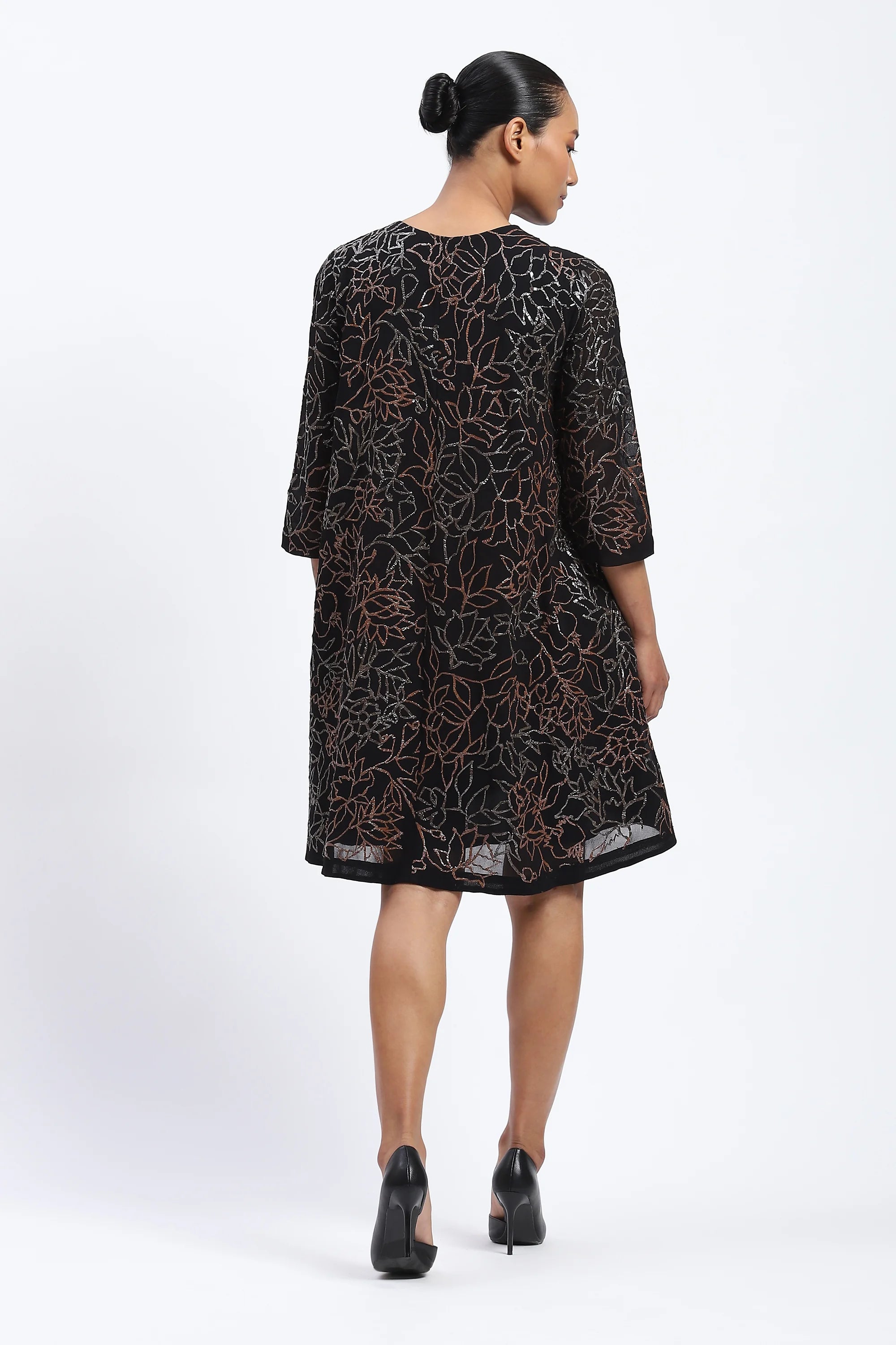 Recycled Cassette Tapes Chintz Dress