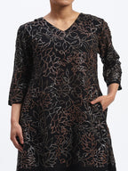 Recycled Cassette Tapes Chintz Dress