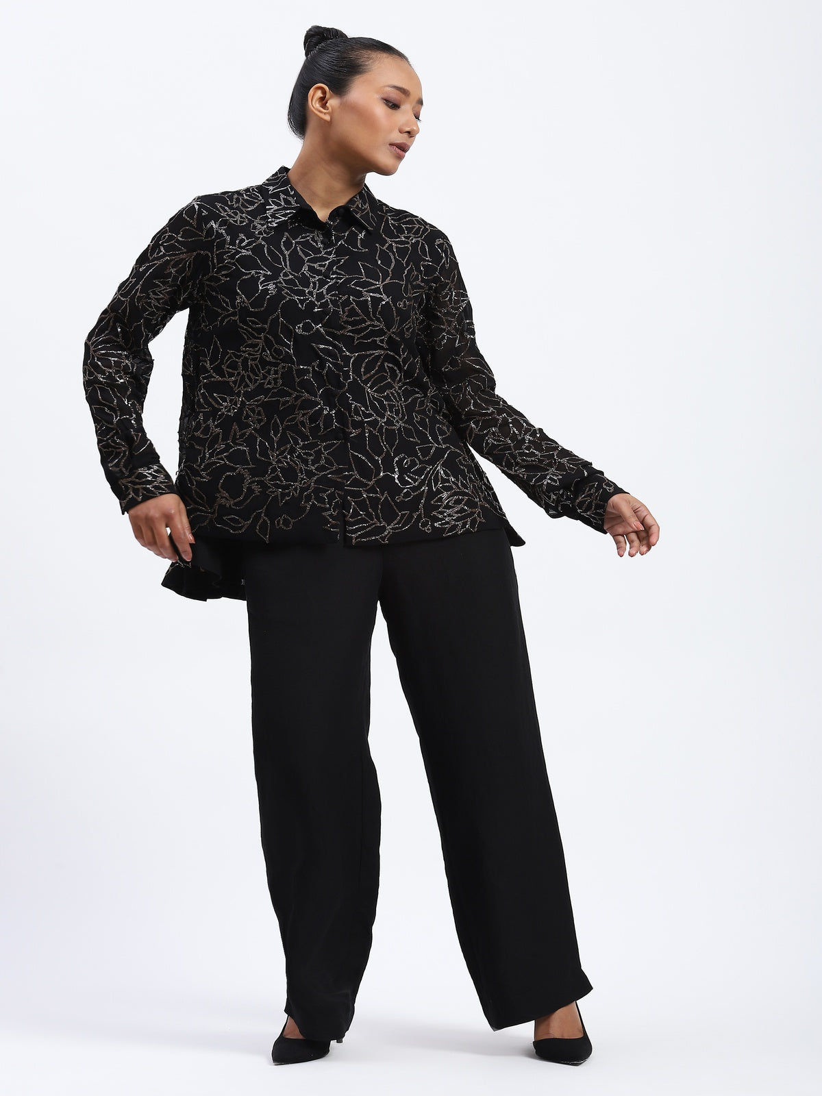 Recycled Cassette Tapes Chintz Shirt