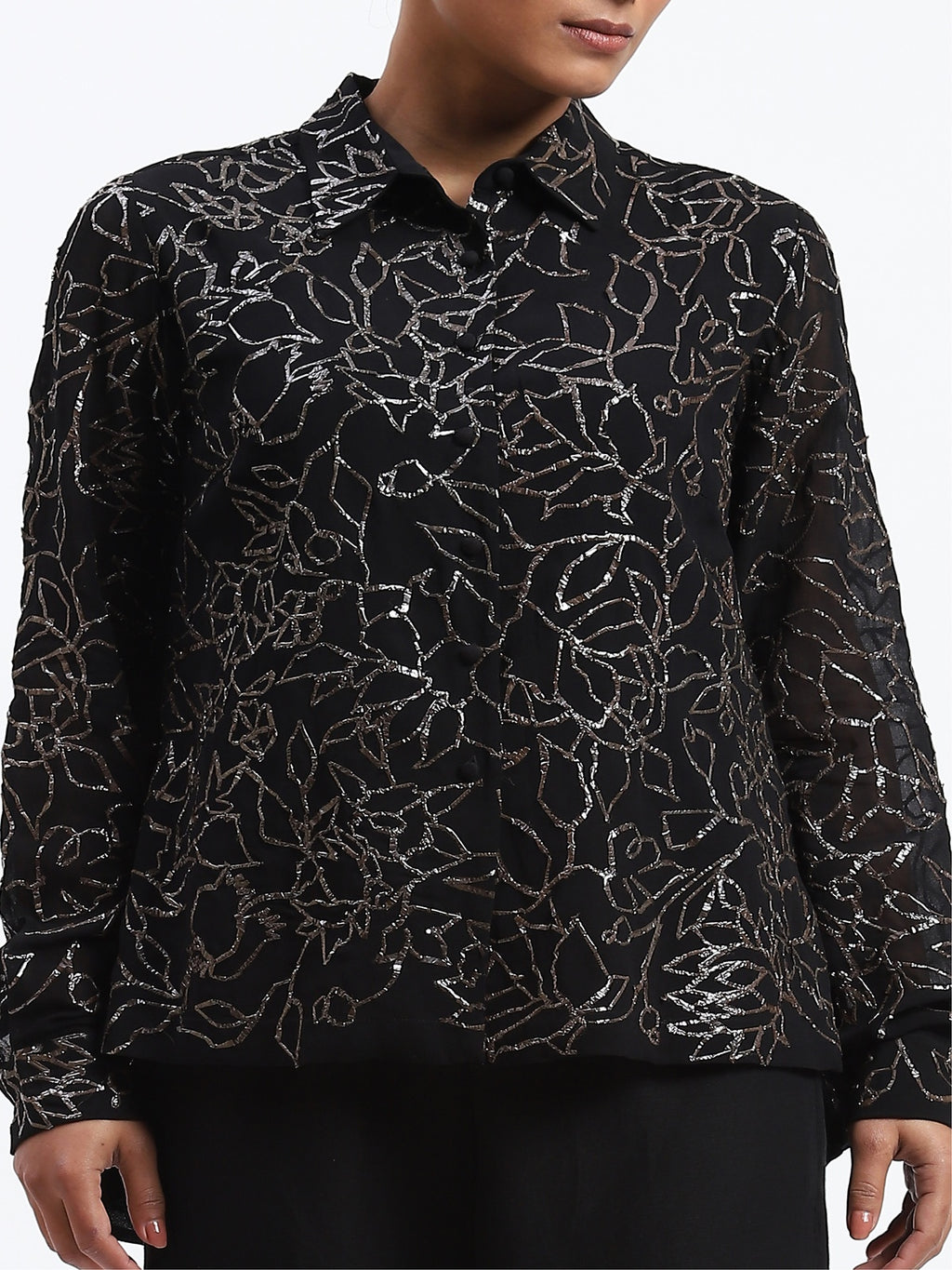 Recycled Cassette Tapes Chintz Shirt