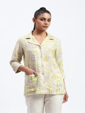 Handpainted Checks Shirt