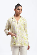 Handpainted Checks Shirt