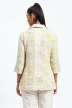Handpainted Checks Shirt