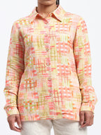 Handpainted Checks Shirt