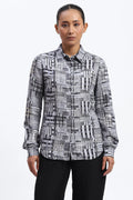 Handpainted Checks Shirt